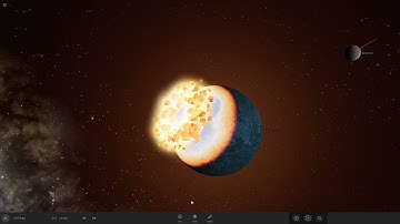 Mercury and Ganymede vs Kepler-62 F - Universe Sandbox 2