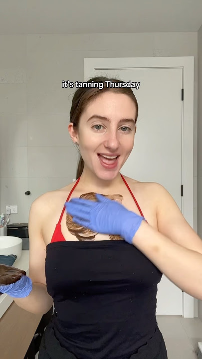 TikTok credit - bellabenioff 🥰 HOW TO GET self tan lines using OUTER EGO 🧡🩷 #outerego