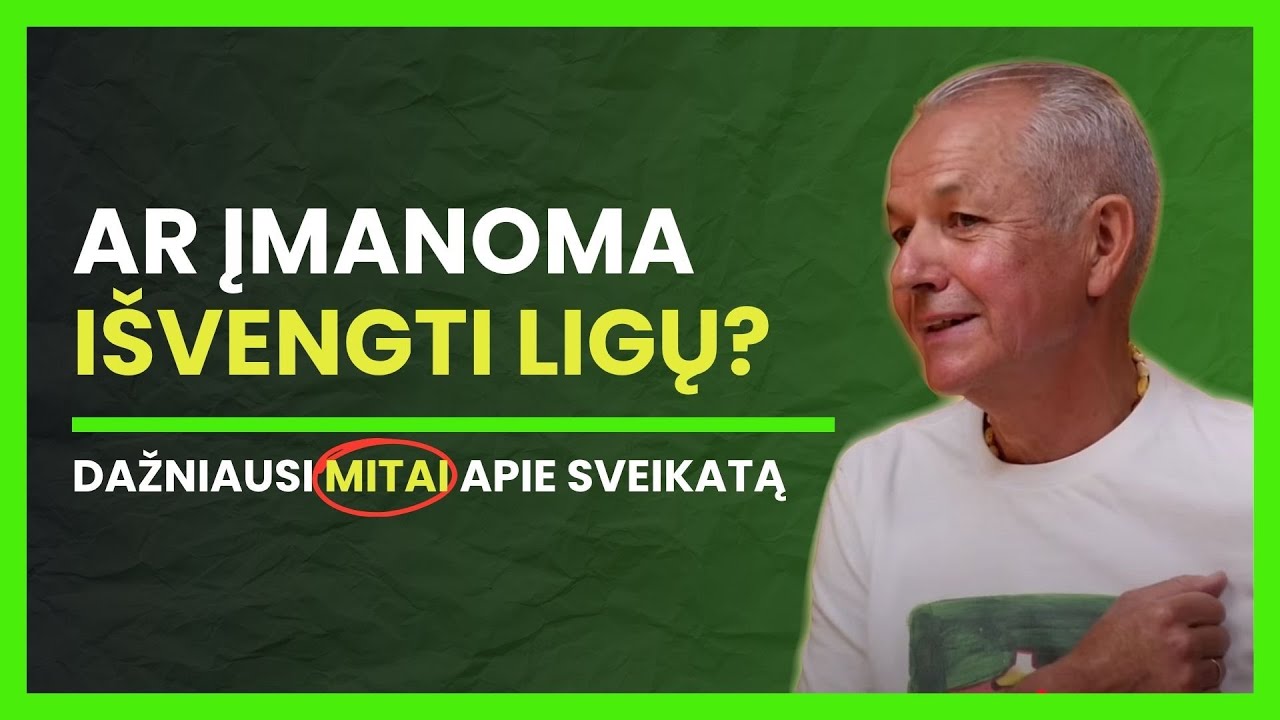 Kodėl yra žmonių, kurie nuolat serga? Gyd. Vilhelmas Džiugelis