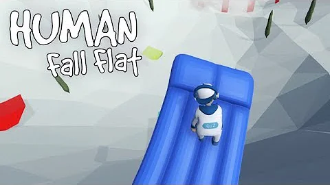 Human Fall Flat - STEEP - Snow Sledding [Workshop] - Gameplay, Walkthrough