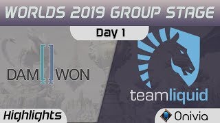 DWG vs TL Highlights Worlds 2019 Main Event Group Stage Damwon Gaming vs Team Liquid by Onivia