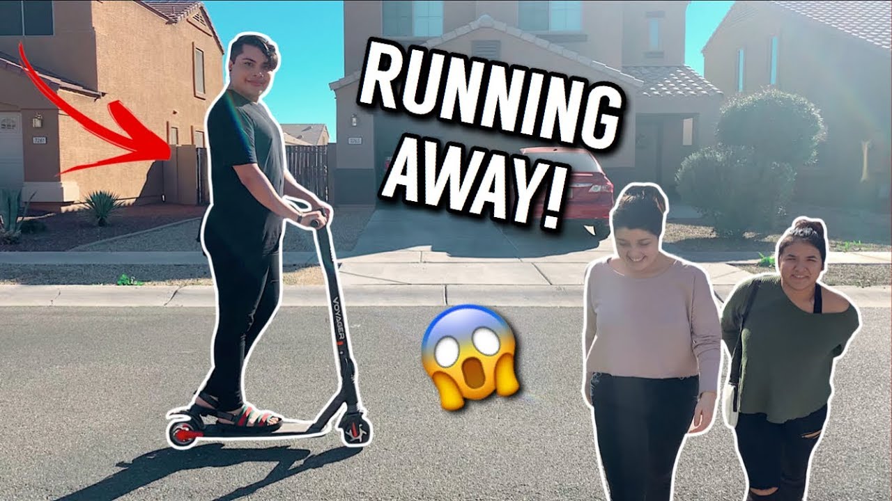 RUNNING AWAY FROM HOME! YouTube