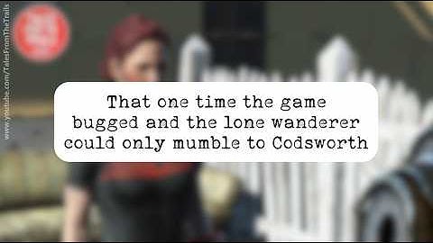 🔇  Fallout 4 - Mumbling to Codsworth Bug