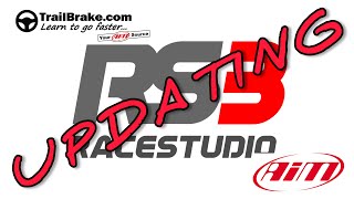 AiM Race Studio 3 Updating