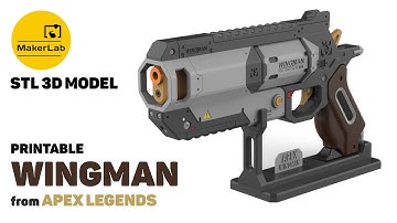 Wingman - APEX Legends - Printable 3d model - STL files