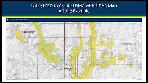 Creating LOMA with LiDAR Map Using MN DNR’s Lake & Flood Elevations Online (LFEO) Application