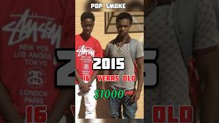 Pop smoke Net Worth Over the years.💸💔#popsmoke