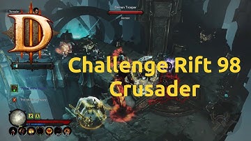 Diablo 3 - Challenge Rift - Challenge 98 - Crusader - Complete