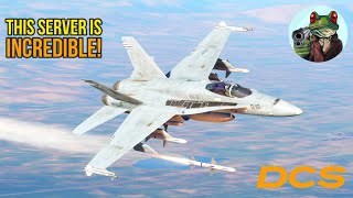 FIGHTS OVER SYRIA! - DCS Multiplayer on SRS Contention Server!