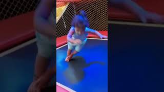 This Babys Dance Move On A Trampoline Is Going