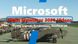 Microsoft Flight Simulator 2020 Flying Legends Rendezvous - Duxford UK - Flyingiron P-38 Lightning screenshot 5