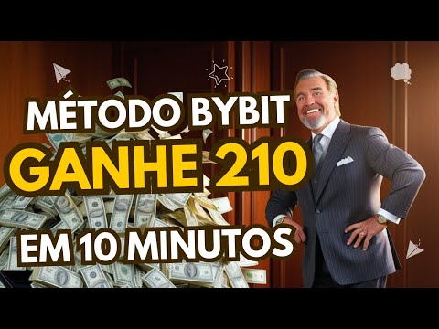 MÉTODO NOVO BYBIT I GANHE 210 POR CONTA! FUNCIONANDO HOJE MUITO FÁCIL