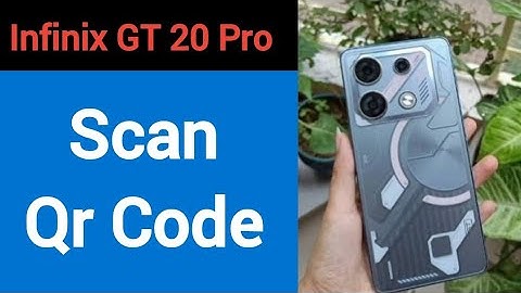 Infinix GT 20 Pro me Qr code scan kaise karen, how to scan QR code