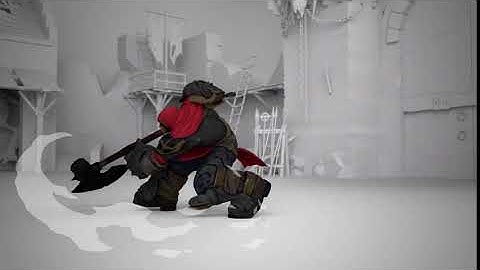 Heavy Axe Swing  Animation