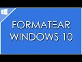 Cómo Restaurar Windows 10 Estado de Fabrica  - Formatear Laptop/PC