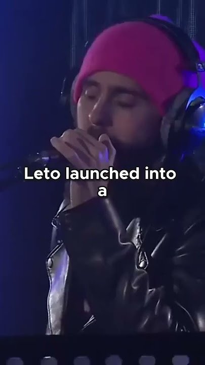 30 Seconds to Mars’ Jared Leto’s Cringiest Onstage Meltdown Ever! #wokeculture