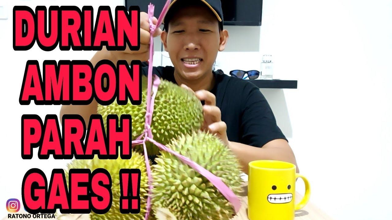 MAKAN DURIAN AMBON #DURIAN #AMBON 