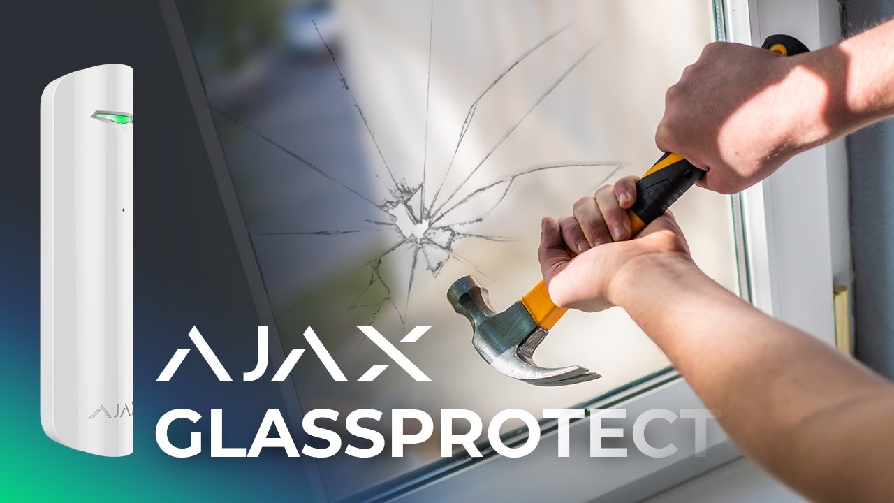 AJAX Alarm System Review Ajax GlassProtect + RealTime Test YouTube