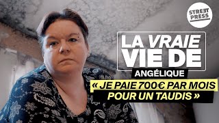 La vraie vie d'Angélique, dans un logement insalubre avec deux enfants