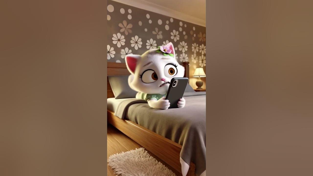 When you left your door open! 😱 #cat #caton #funny #kitten #animation #kitty #cute #catton#shorts