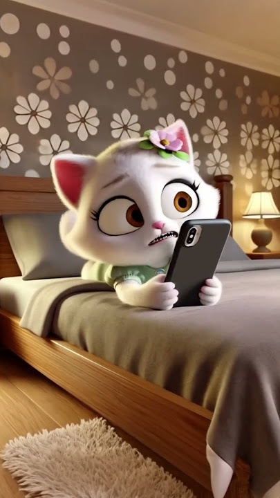 When you left your door open! 😱 #cat #caton #funny #kitten #animation #kitty #cute #catton#shorts