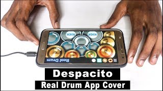 WATCH ON COMPUTER! Despacito - Luis Fonsi  ft. Justin Bieber (Real Drum app Cover) chords