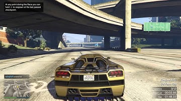 Gta V PS4 custom race Turtle Slide