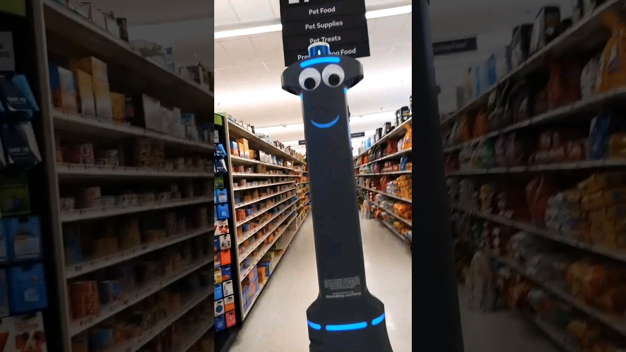 stop and shop robot!