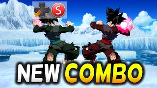 Now Goku Black Can Do New Combos With This! | DBFZ