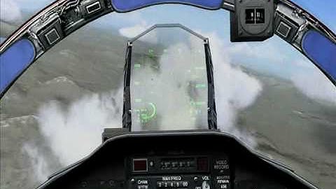 Lock On FC2 F-15 vs two Mig-29 Gunzo 1v2