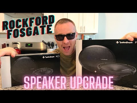 Installing Rockford Fosgate Speakers in my 07 Nissan Xterra!!