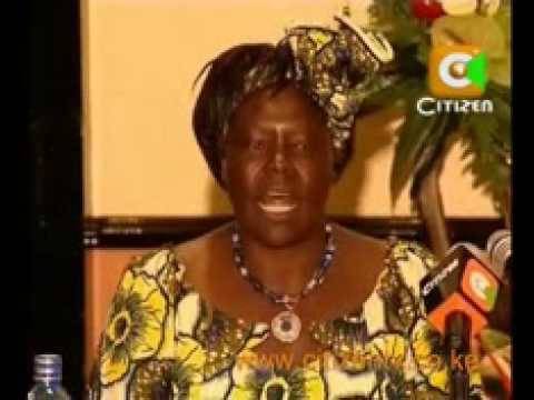 Kenya Paying For Cutting Trees: Wangari Mathai