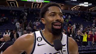 Spencer Dinwiddie after Nets OT thriller