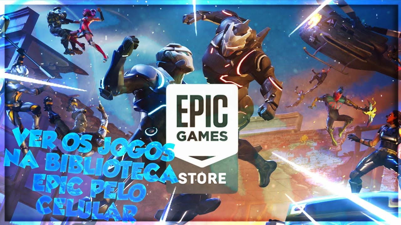 COMO VER OS JOGOS DA BIBLIOTECA DA EPIC GAMES PELO CELULAR SEM LAUNCHER?!  TUTORIAL 