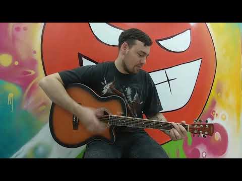 Гитара акустическая оранжевая матовая Alicanto A 4040 MAS