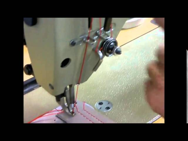 ブラザー上下送り工業用ミシン - YouTube