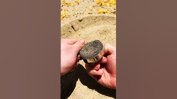 Filter Iron from sand | How to #shorts