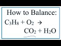 Balancing Chemical Equations Strategies