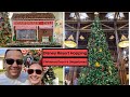 Disney Resort Hopping | Christmas Decor and Gingerbread Displays!