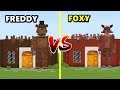 REINO DO FREDDY VS REINO DO FOXY NO MINECRAFT!! (FIVE NIGHTS AT FREDDY'S)