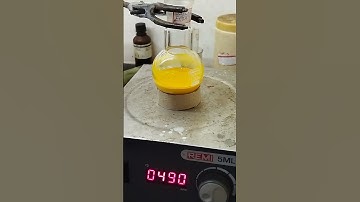 Chemical reaction in Magnetic field  #youtube shorts #viralvideo