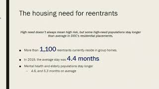 WEBINAR: Improving Housing for Criminal Justice Populations 2.5.20