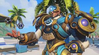 Sigma Prophet Legendary Skin Spotlight Cosmetics & Gameplay Overwatch