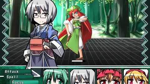 Labyrinth of Touhou Draft Run - vs Meiling