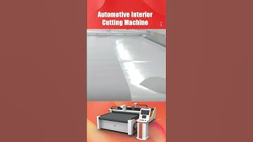 Automotive interior cutting machine---Oscillating Knife Digital Cutting Machine