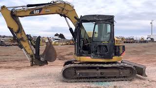 Cat 308 Mini Excavator Post Accident Walk Around