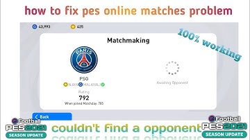 how to fix awaiting opponent in pes21 | malayalam