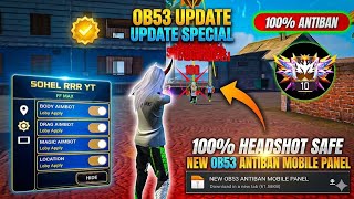 Ob53 Free Fire Panel Mobile 🔥 FF Antiban Panel | Free Fire Hack New 😈 FF Injector 2026 | FF Panel