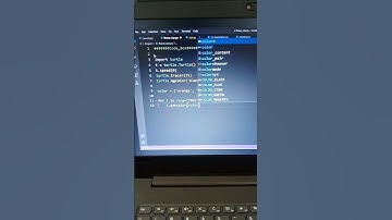 Python Turtle Graphics | Flower Design #short #reels #video #python_programming