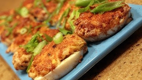 Deviled Eggs with Deviled Crab - FishSmartMN